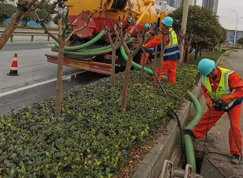 邗江市政管道清淤
